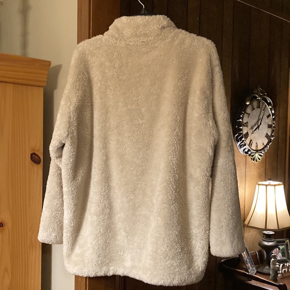 Express Quarter-zip pullover top or jacket.  Size Small - Picture 3 of 4